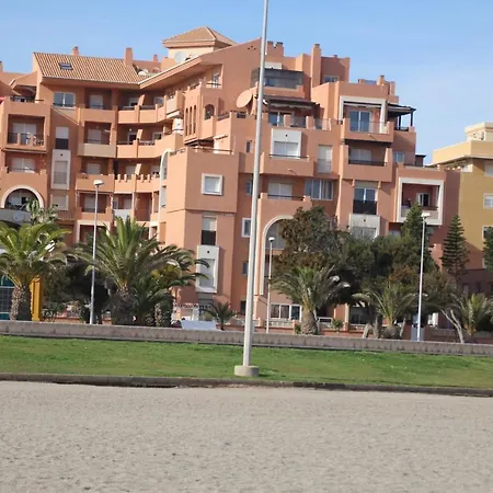 Apartamento En Primera Linea De Playa, Con Vistas A La Playa Y Con Wifi Roquetas de Mar Exterior foto